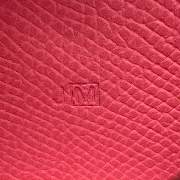 Hermes Bearn Pink Leather Card Holder Wallet - Picture 12 of 12